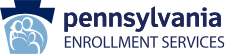 Pennsylvania enrollment services página principal